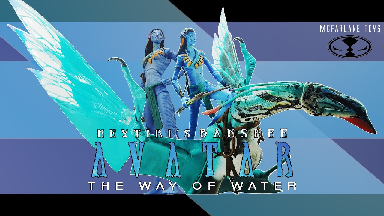 UNBOXING MCFARLANE TOYS : AVATAR THE WAY OF WATER [NEYTIRI’S BANSHEE.]