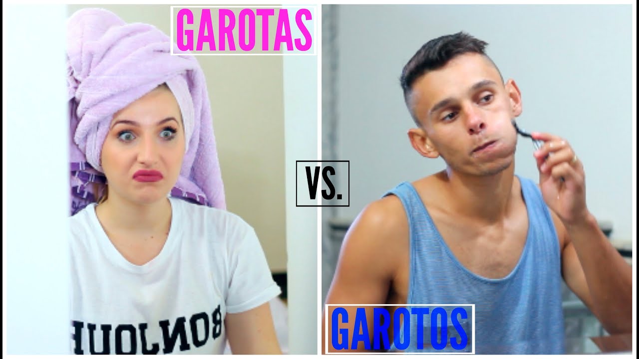 ROTINA DA MANH&Atilde;: GAROTOS VS. GAROTAS | #juliaejulhotododia 02