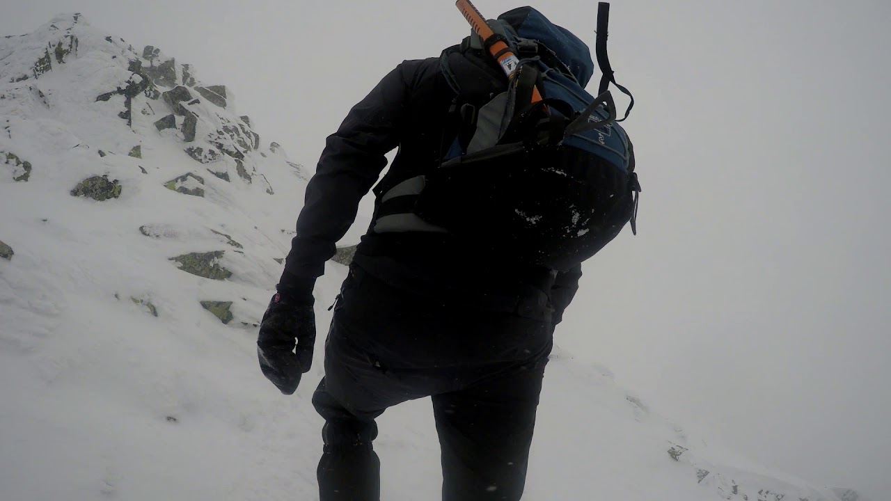 Rysy zimą 2499 m n.p.m w ramach #zimowakorona