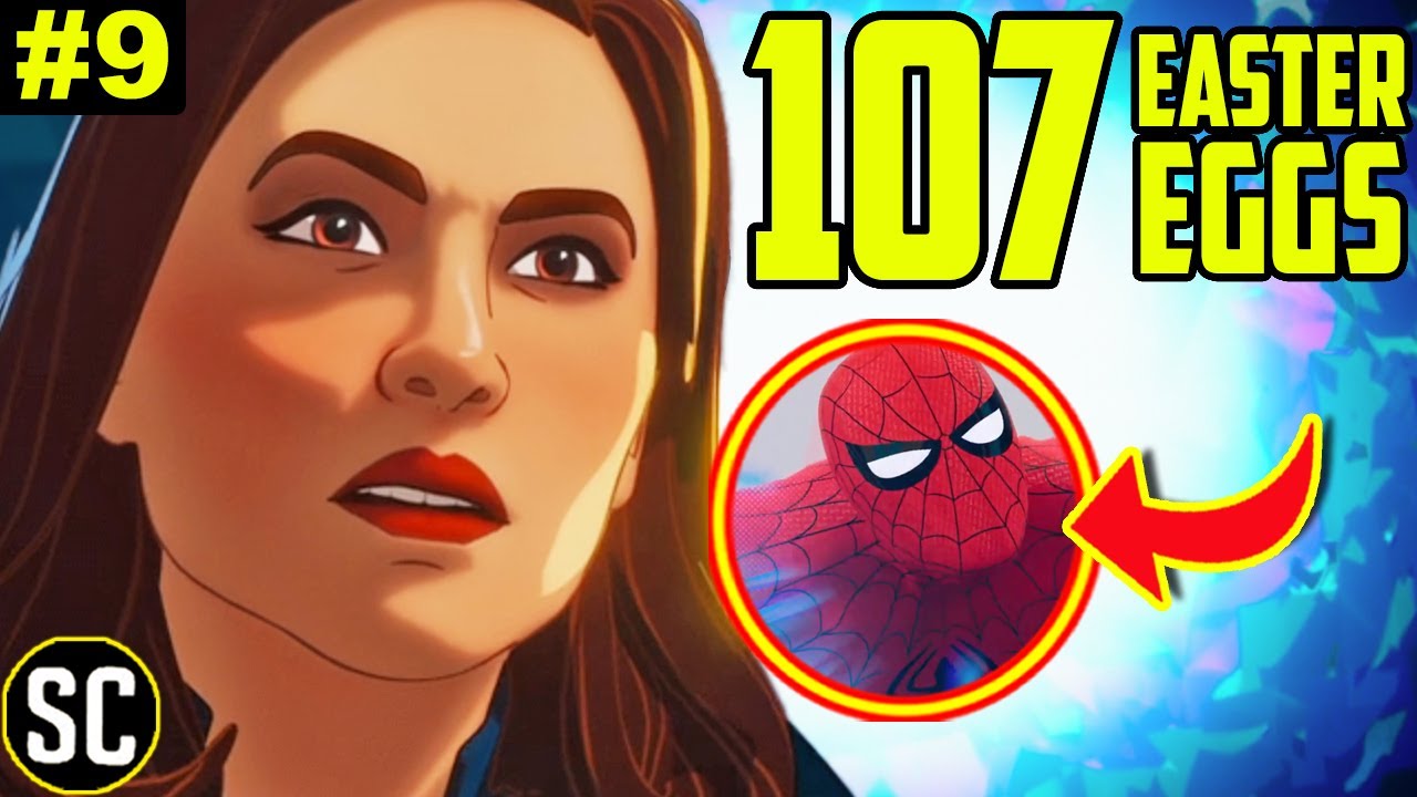 WHAT IF 1x09 Easter Eggs BREAKDOWN + SPIDER-VERSE Connection EXPLAINED + Why is GAMORA!?