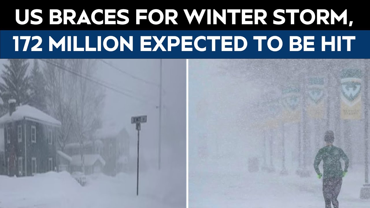 US Braces For Winter Storm, 172 Million Expected To Be Hit With Extreme Weather Conditions