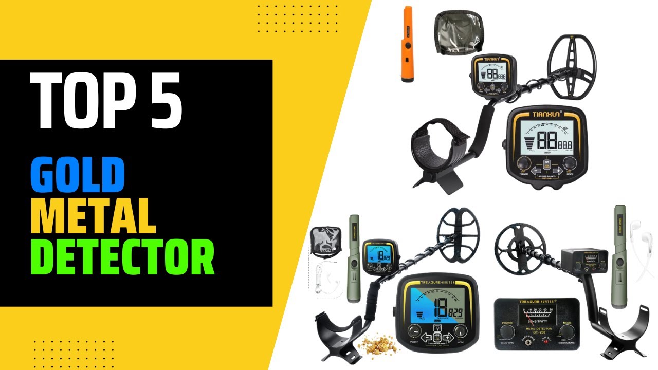 ✅TOP 5: Best Gold Metal Detector 2023 (Buying Guide)