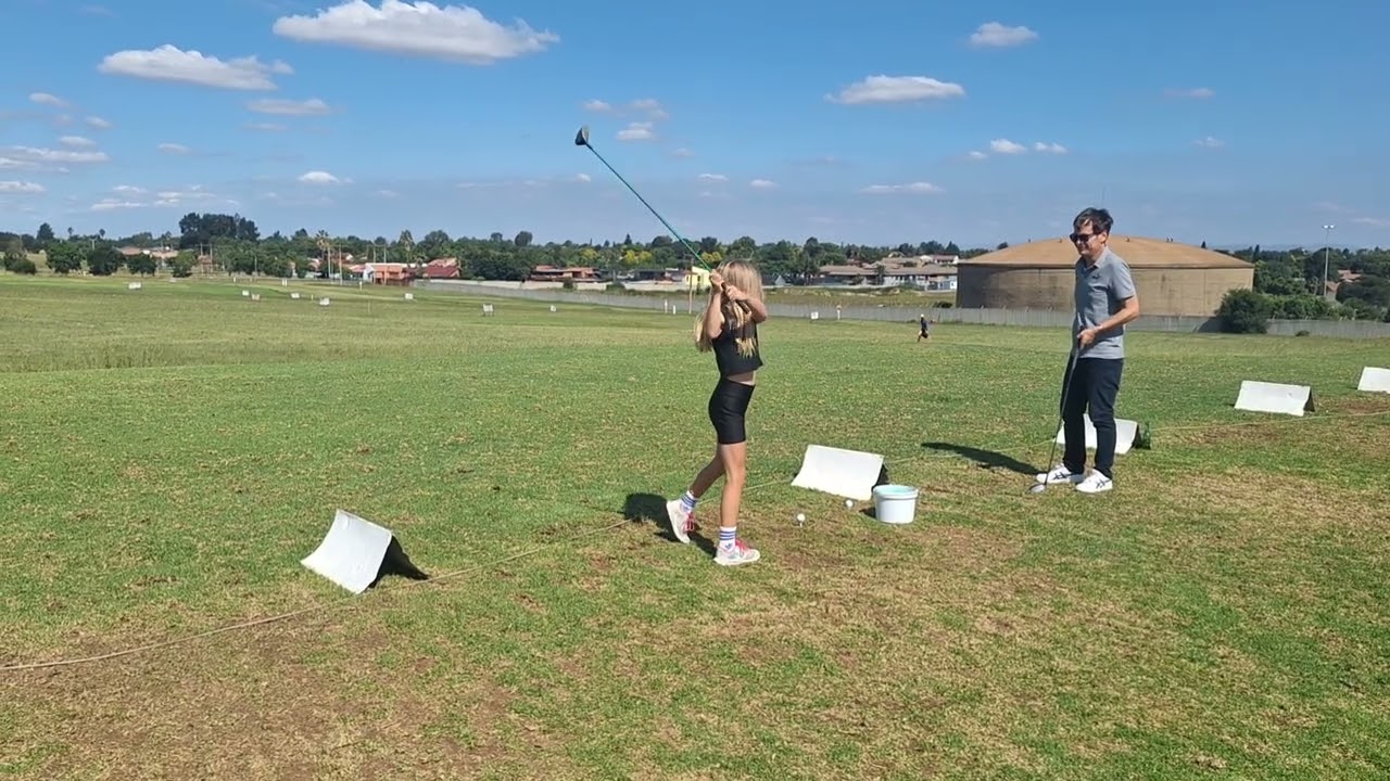 Hitting the driving range