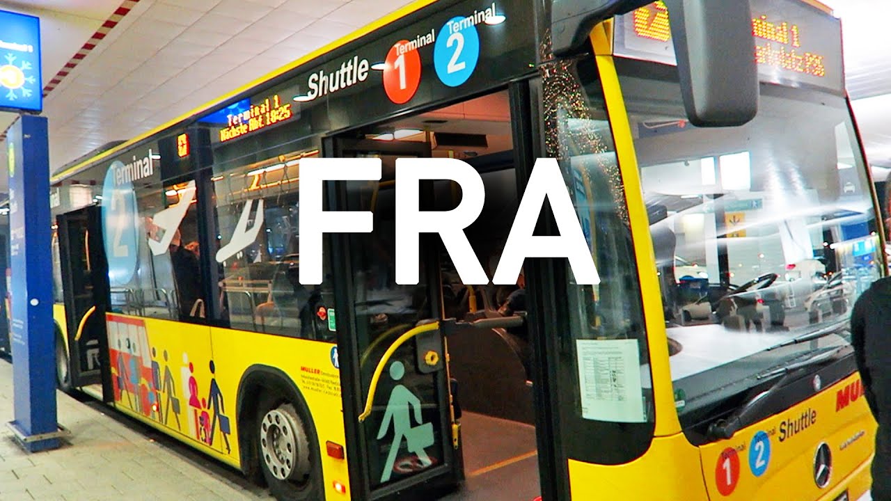 Bus (Shuttle) Aeropuerto de Frankfurt, Terminal 2 a 1 - Estación de Tren de Larga Distancia