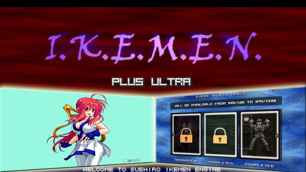 I.K.E.M.E.N. PLUS ULTRA |𝐔𝐩𝐝𝐚𝐭𝐞 𝐯𝟏.𝟐| - (Fighting M.U.G.E.N Engine) - New Test Preview