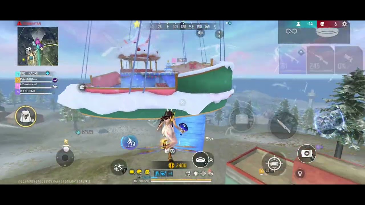 BERMUDA + PURGATORY DOUBLE BOOYAH ! | NAOMI FF | GRAND MASTER TIER | FREE FIRE