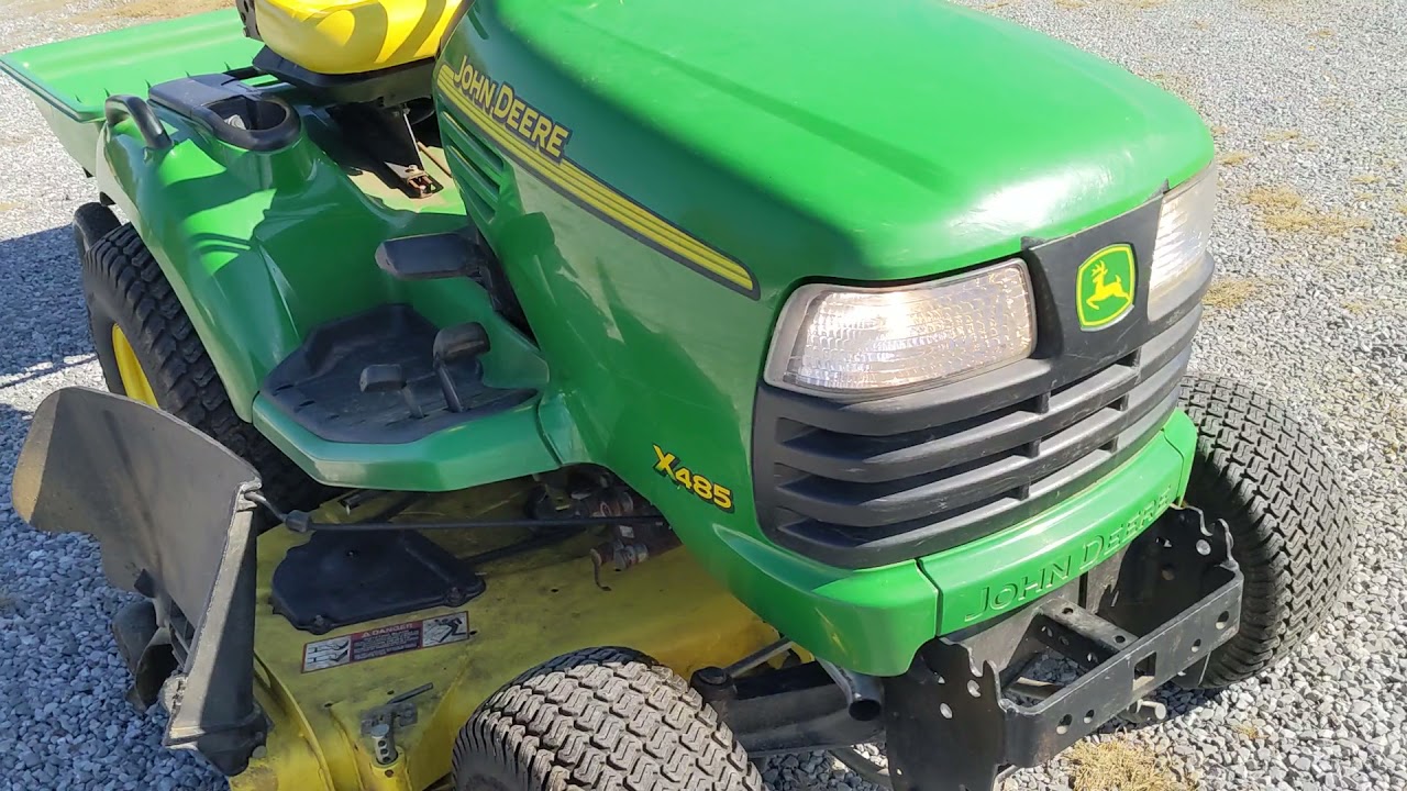 John Deere X485