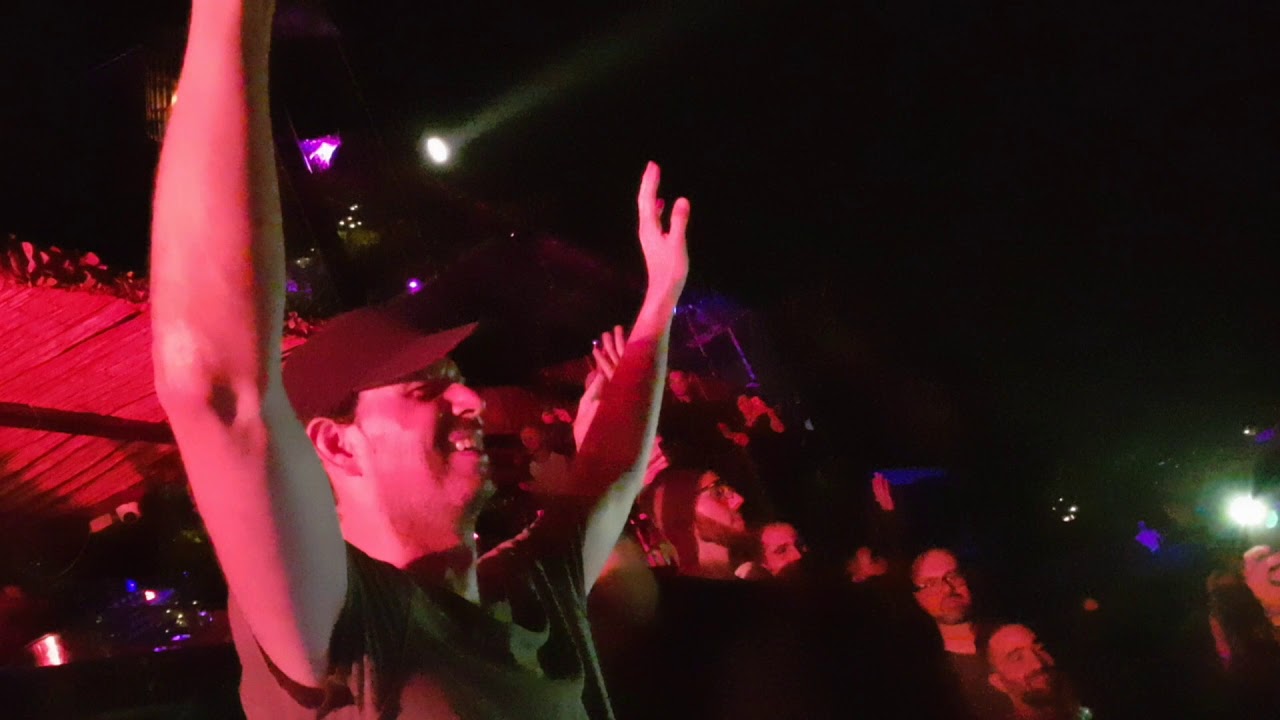 Man on the Run (Nic Chagall David Gravell Remix) - Cosmic Gate live at Guaba Beach Bar 2019 Limassol