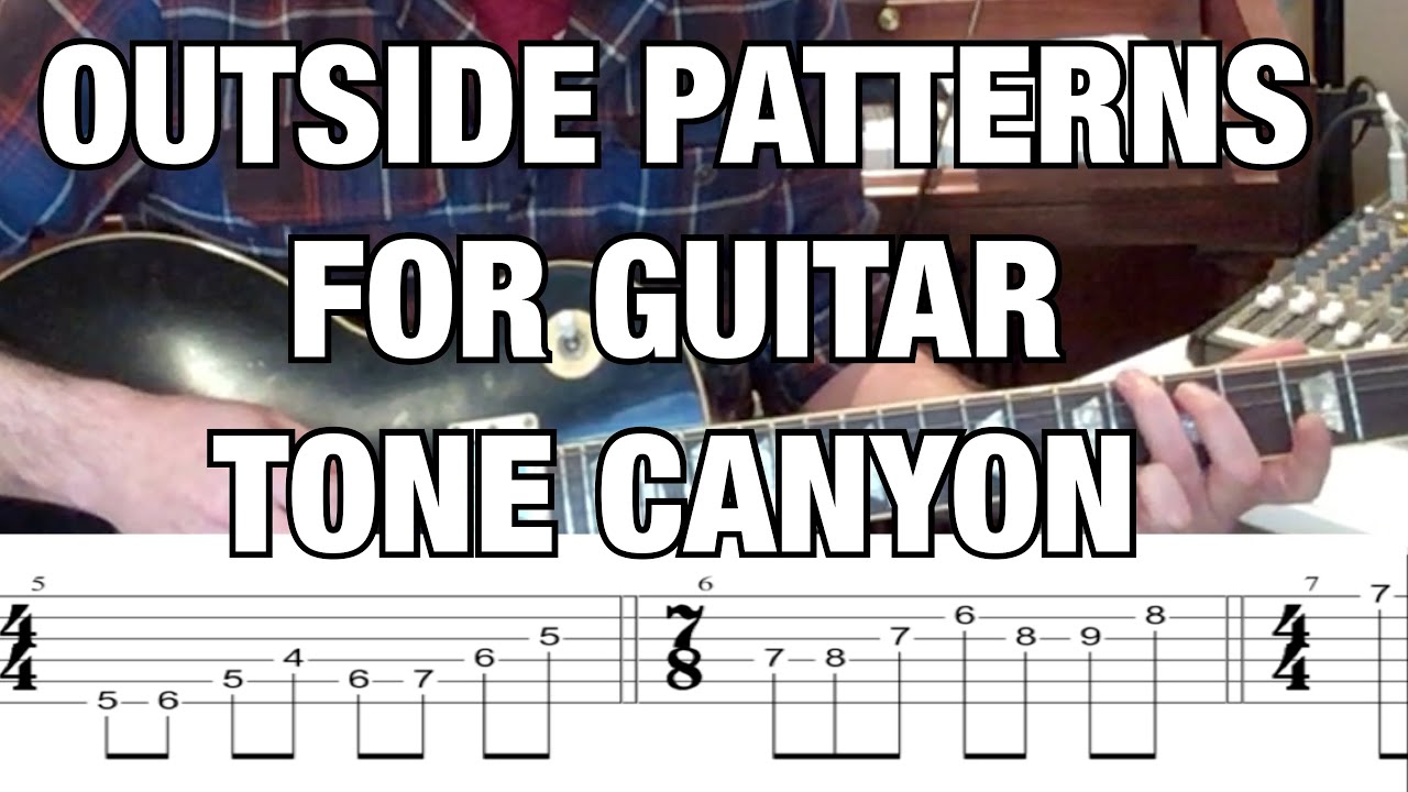 Six simple outside licks for guitar (INTERMEDIATE)
