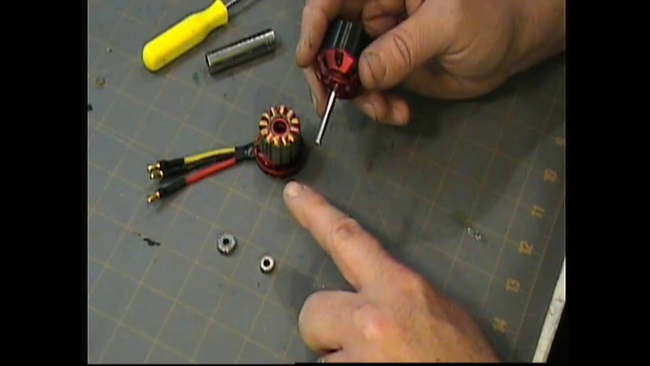 RC Plane Crash Repair Brushless Motor Pt.2