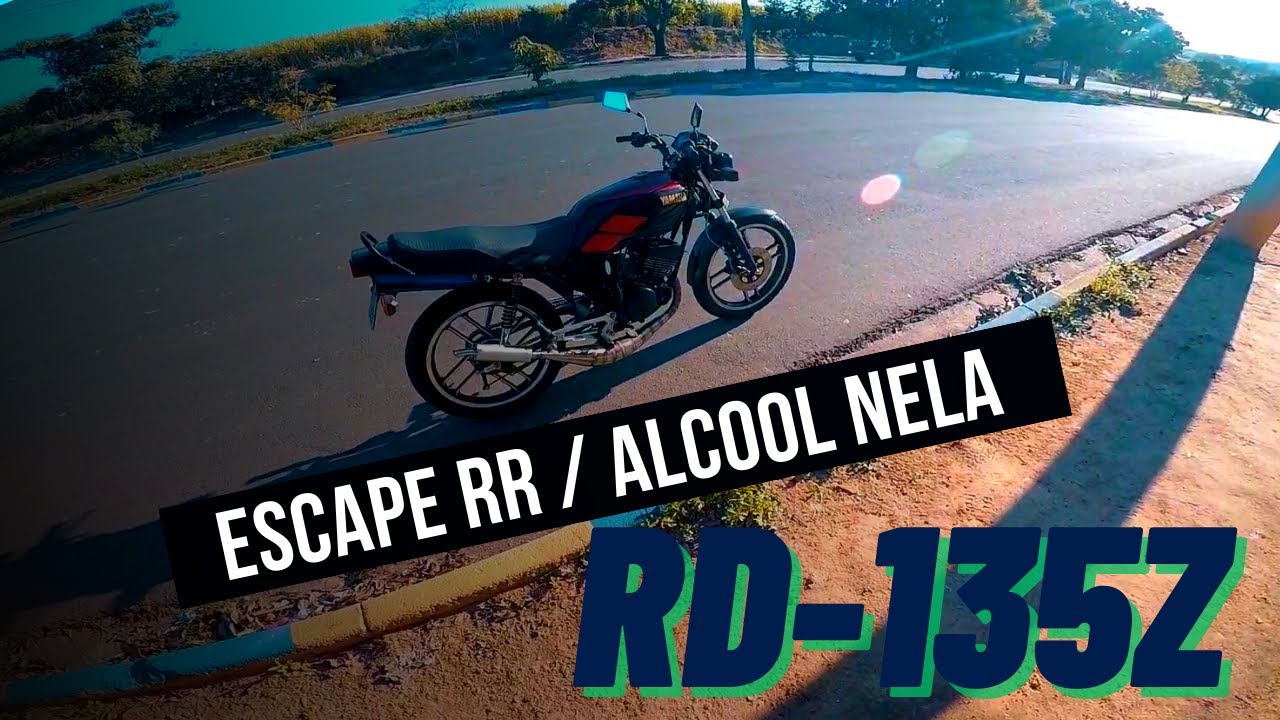 RD135z com escape RR 2 TEMPOS