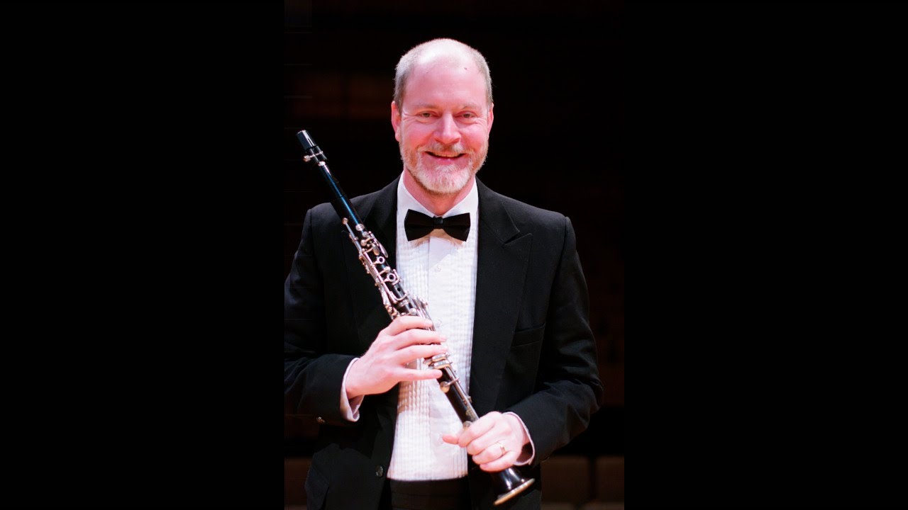 Mozart Concerto for Clarinet, David Gresham (basset clarinet)