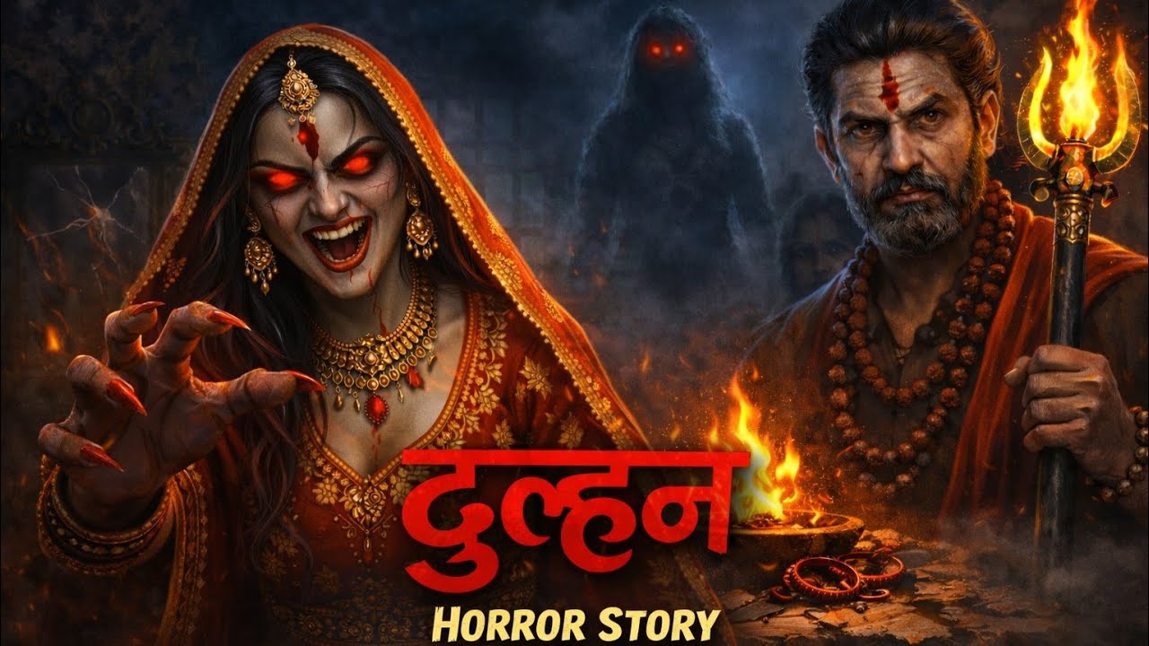 शादी की रात दुल्हन बन गई चुड़ैल 😱 | सगुन में हुआ काला जादू | Horror Story Hindi