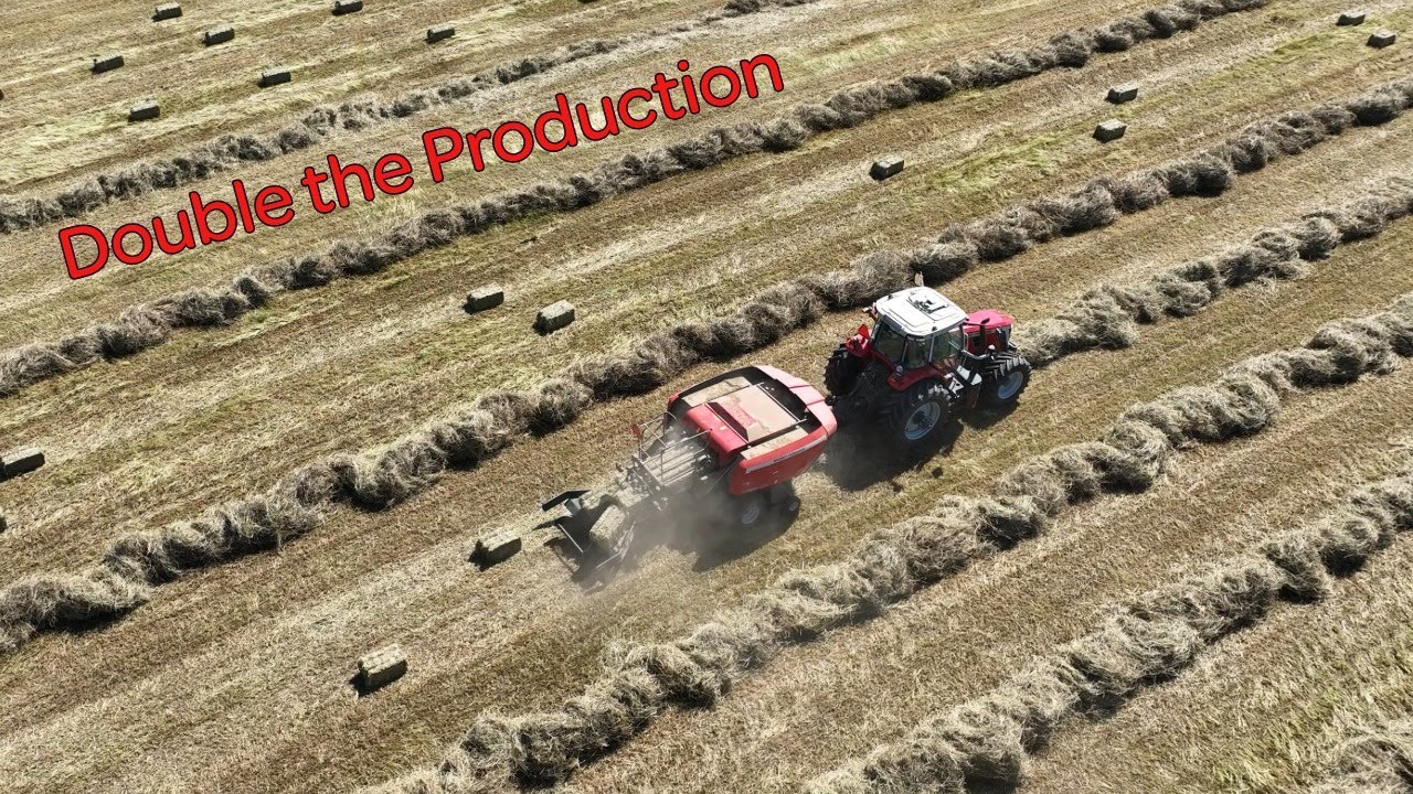 The Double Baler and Its Predecessors Working Together