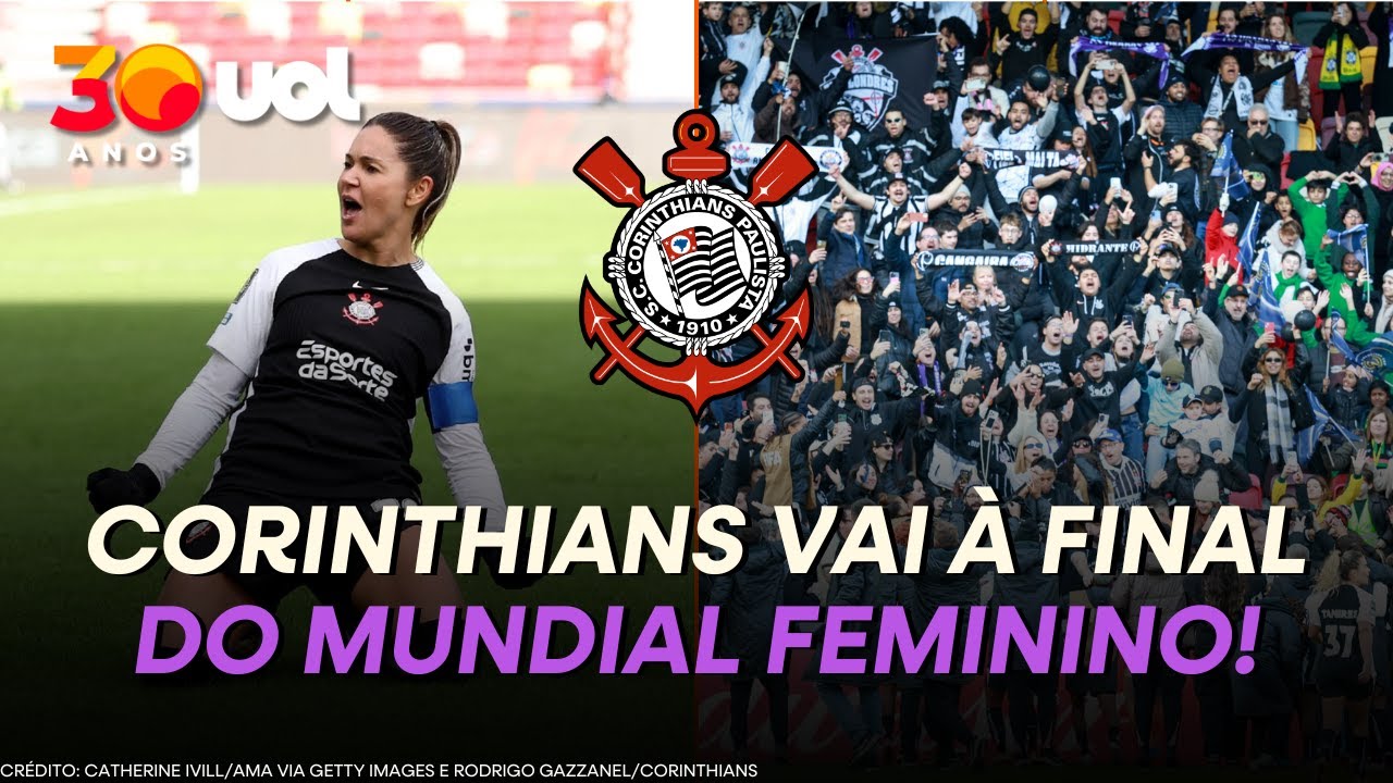 HISTÓRICO! CORINTHIANS VENCE GOTHAM FC COM GOL DE ZANOTTI E VAI À FINAL DO MUNDIAL FEMININO