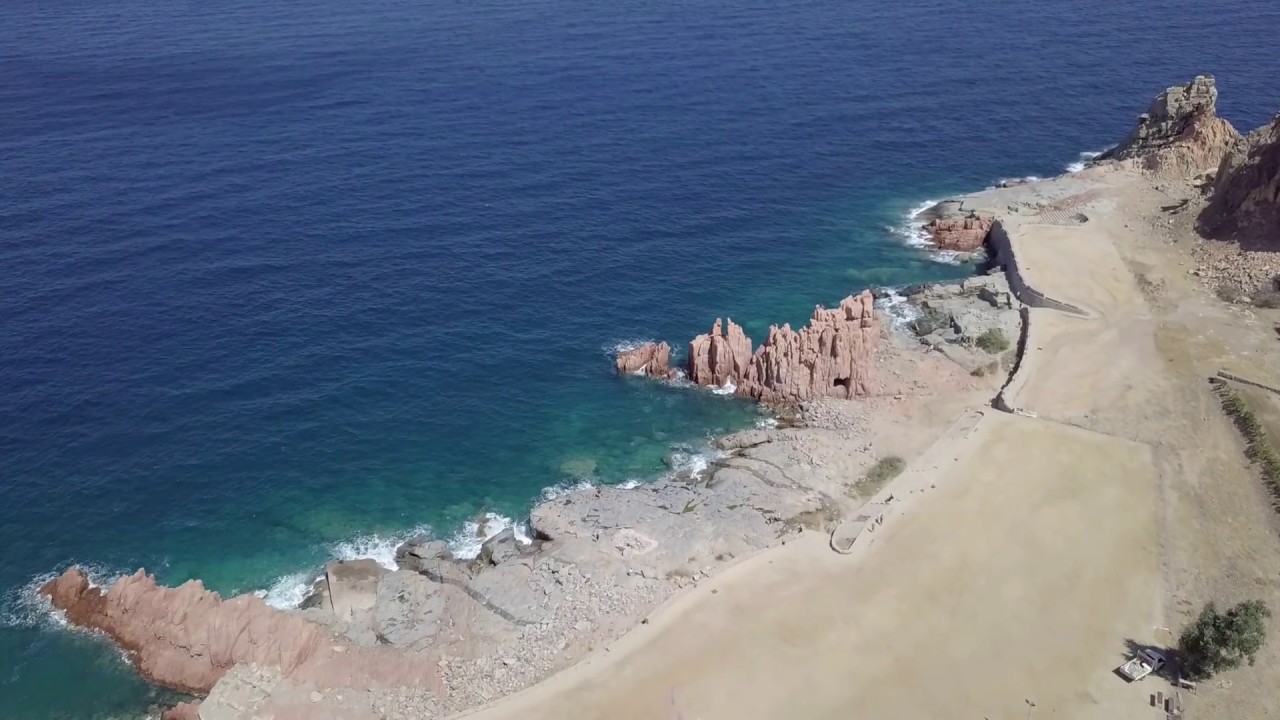 Arbatax Di Tortolì - Baia di Porto Frailis - Scogli Rocce Rosse - MarioGagliardiVideo