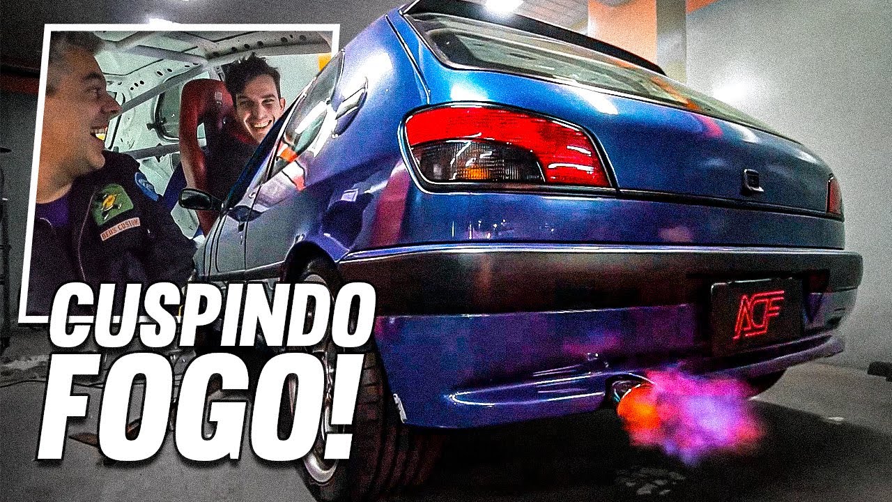🔥TITIO ACF FEZ MÁGICA DE NOVO!?🔥 PUG 306 Soltando FOGO no Dinamômetro! 😎Ft. @acfperformance