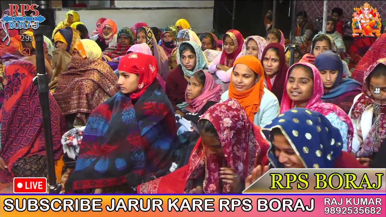 LIVE 🛑  एक शाम माता रानी के नाम आरवाडी कानोता से लाइव सिंगर श्री राम चौधरी