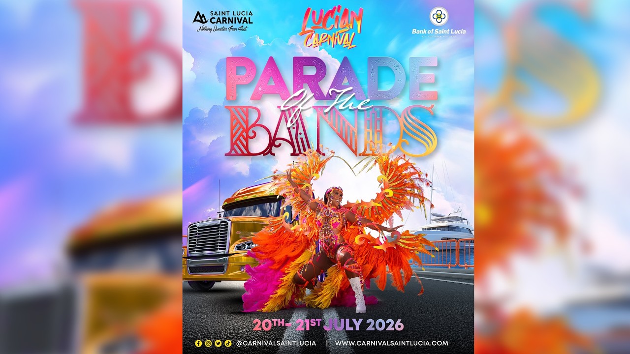 Lucian Carnival | National Parade of The Bands 2026 | Monday