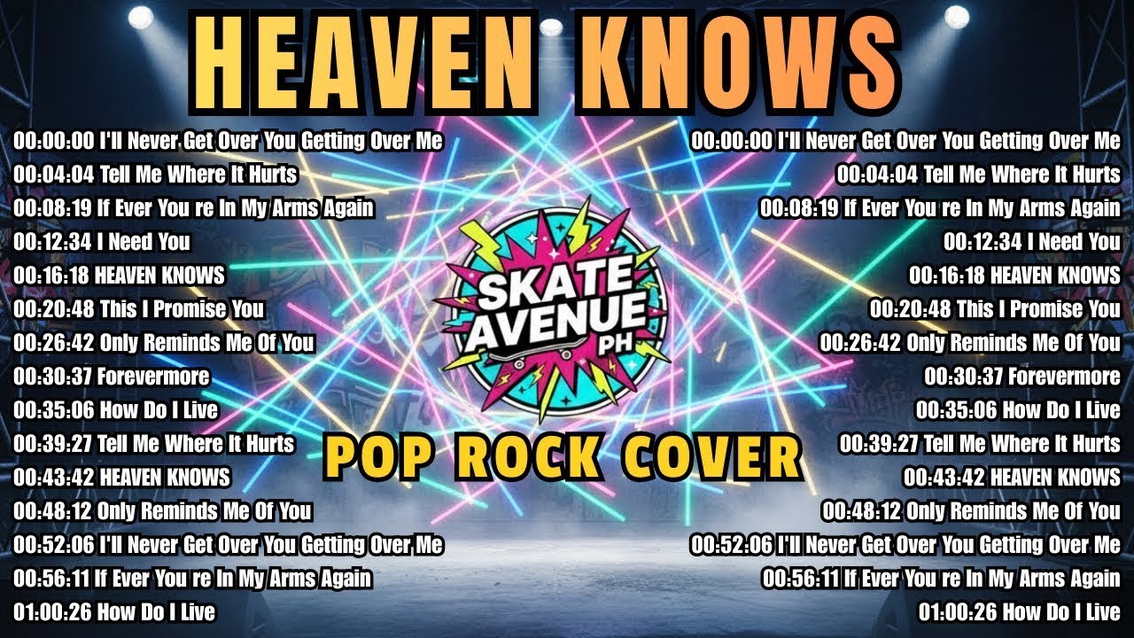 Skate Avenue PH - Pasulyap-Sulyap (Rock Cover) Opm Non-Stop Playlist 2026🎸Viral Tiktok 2026