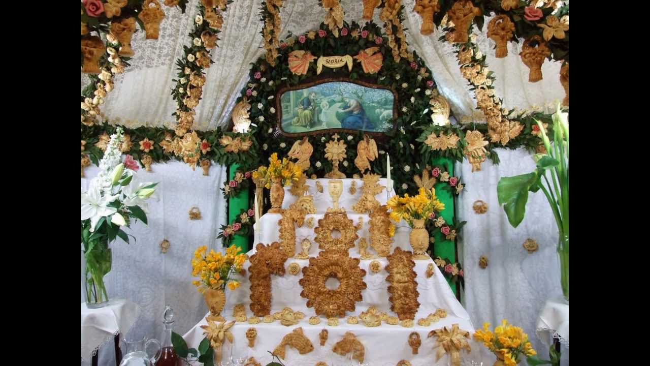 Altare di San Giuseppe  2013 Paceco
