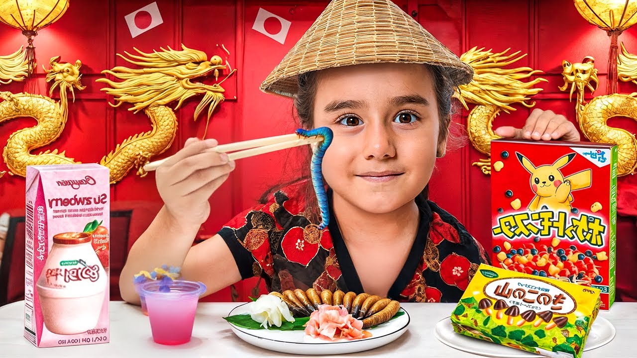 JAPON ABUR CUBURLARINI DENEDİK ! YURT DIŞI ATIŞTIRMALIK TESTİ !? | Gamze Karta &Ouml;yk&uuml; Karta