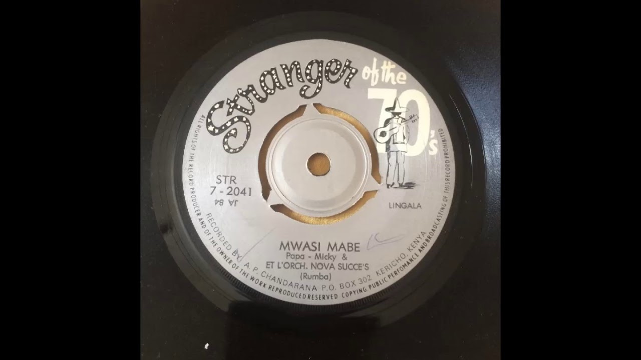 Mwasi Mabe Papa Micky et L'Orchestre NOVA SUCCE'S 70's