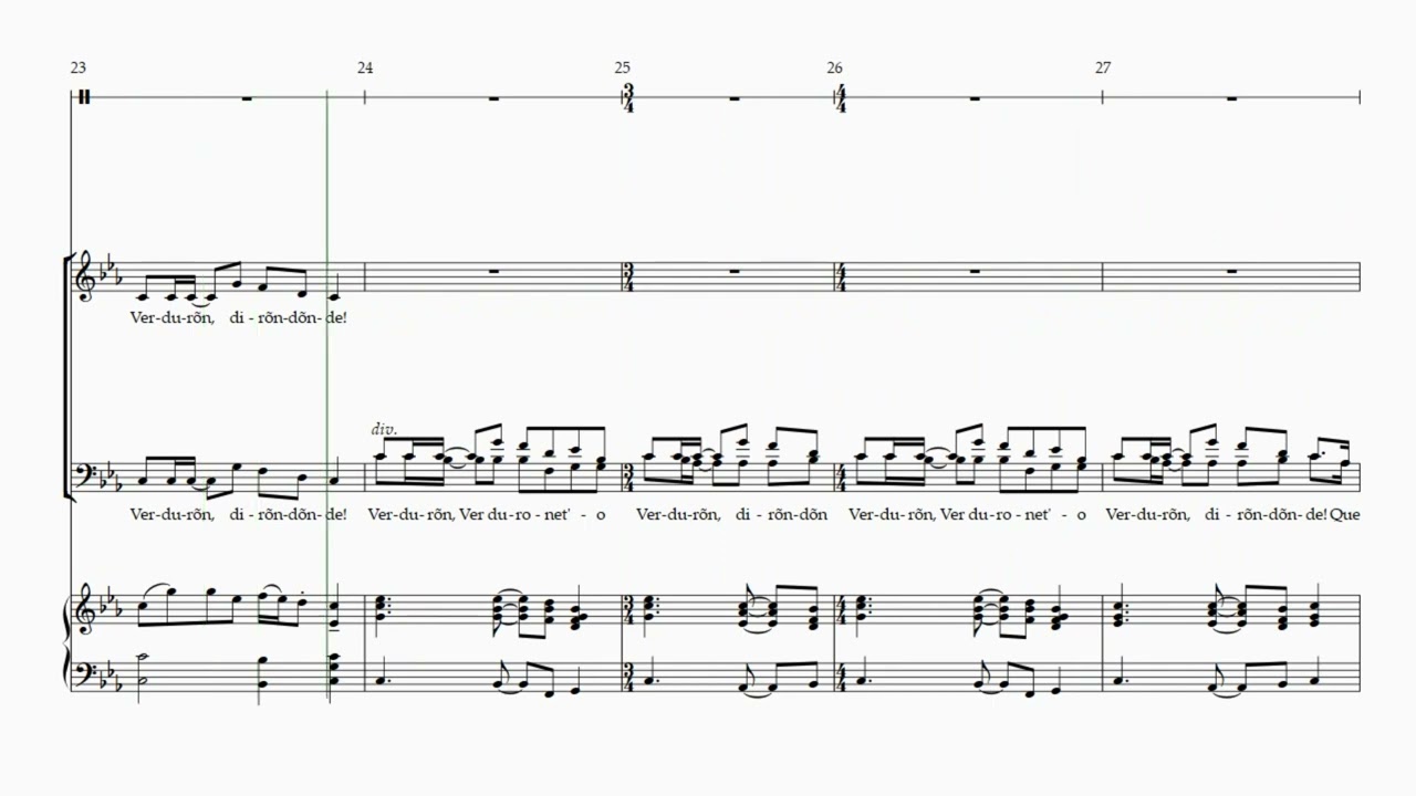 VERDURÕN - arr. Randy Haldeman, Bass Rehearsal Track