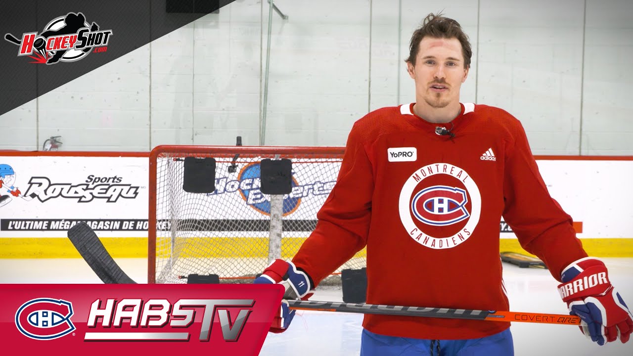 Brendan Gallagher demos his talent in front of the net | Train Like a Pro