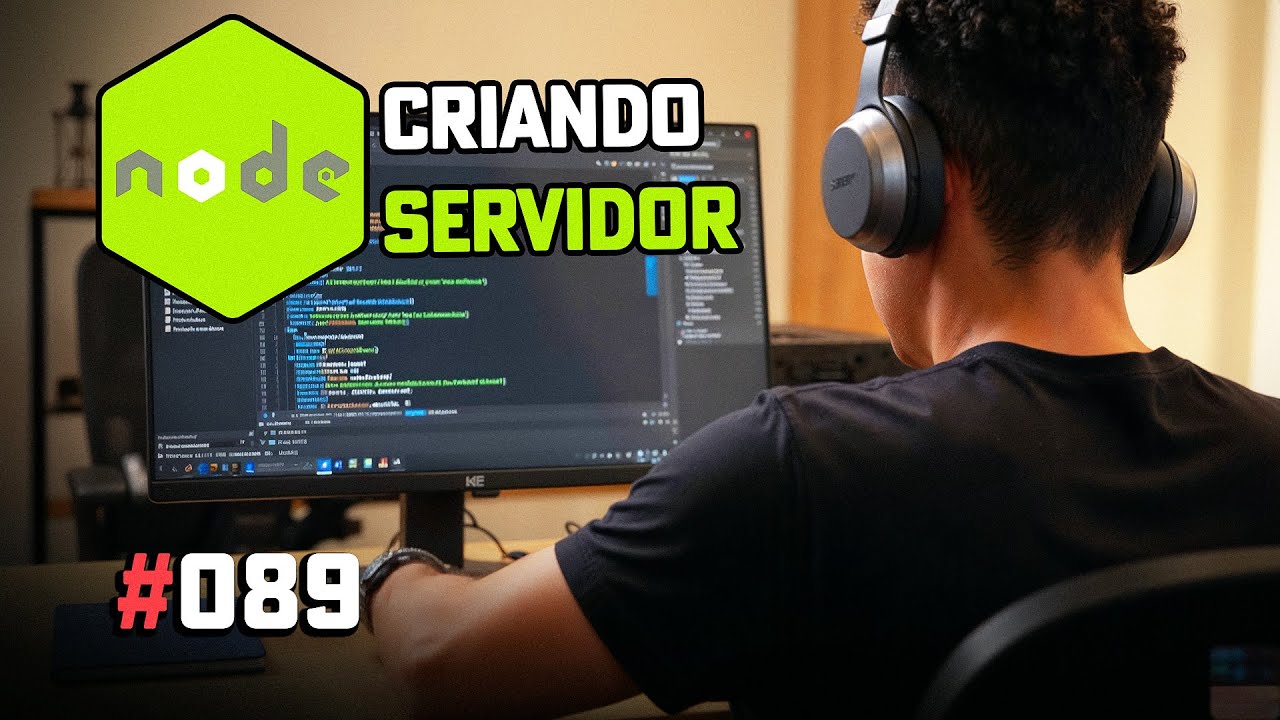 Node.js do ZERO: Criando seu PRIMEIRO SERVIDOR / Back-End | #Live89