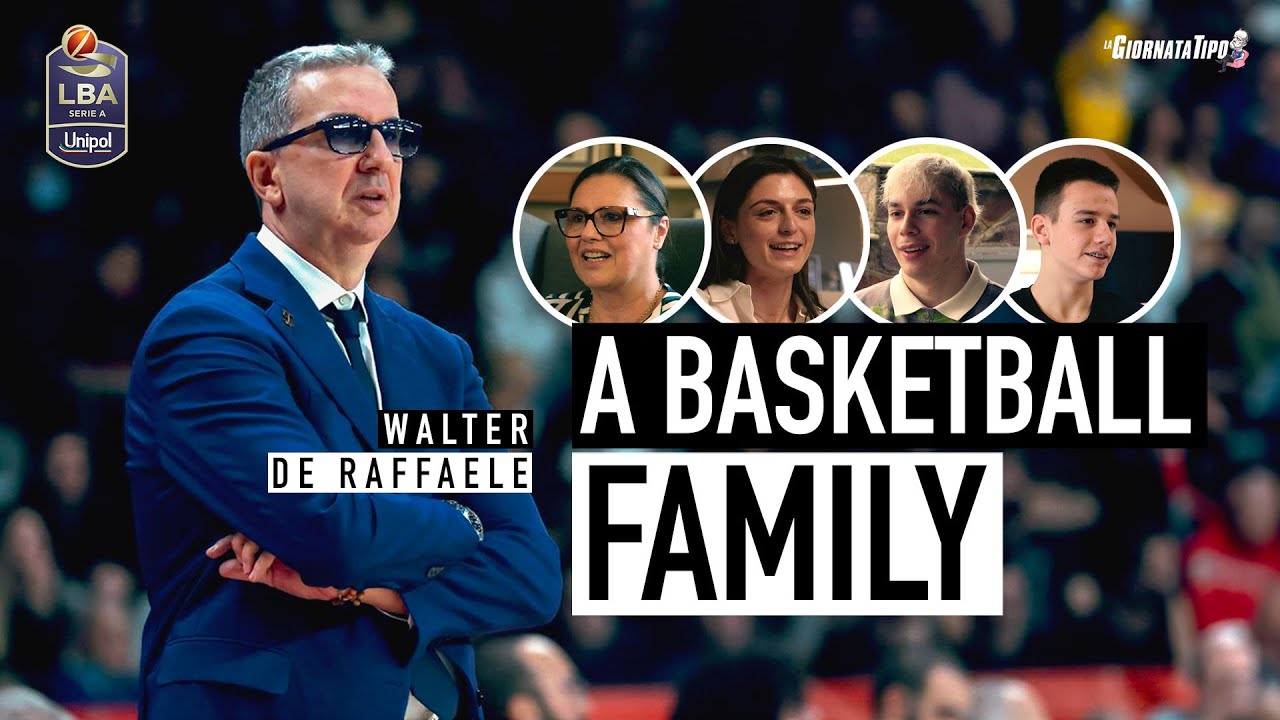 WALTER DE RAFFAELE // Basket, vittorie, Sanremo, e l'incredibile legame con la famiglia
