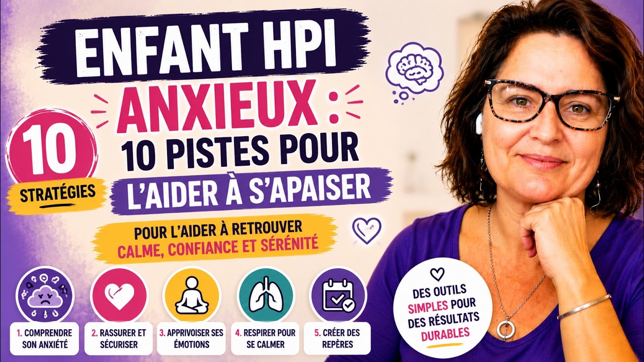 10 Stratégies Clés pour Apaiser l'Anxiété des Enfants à Haut Potentiel