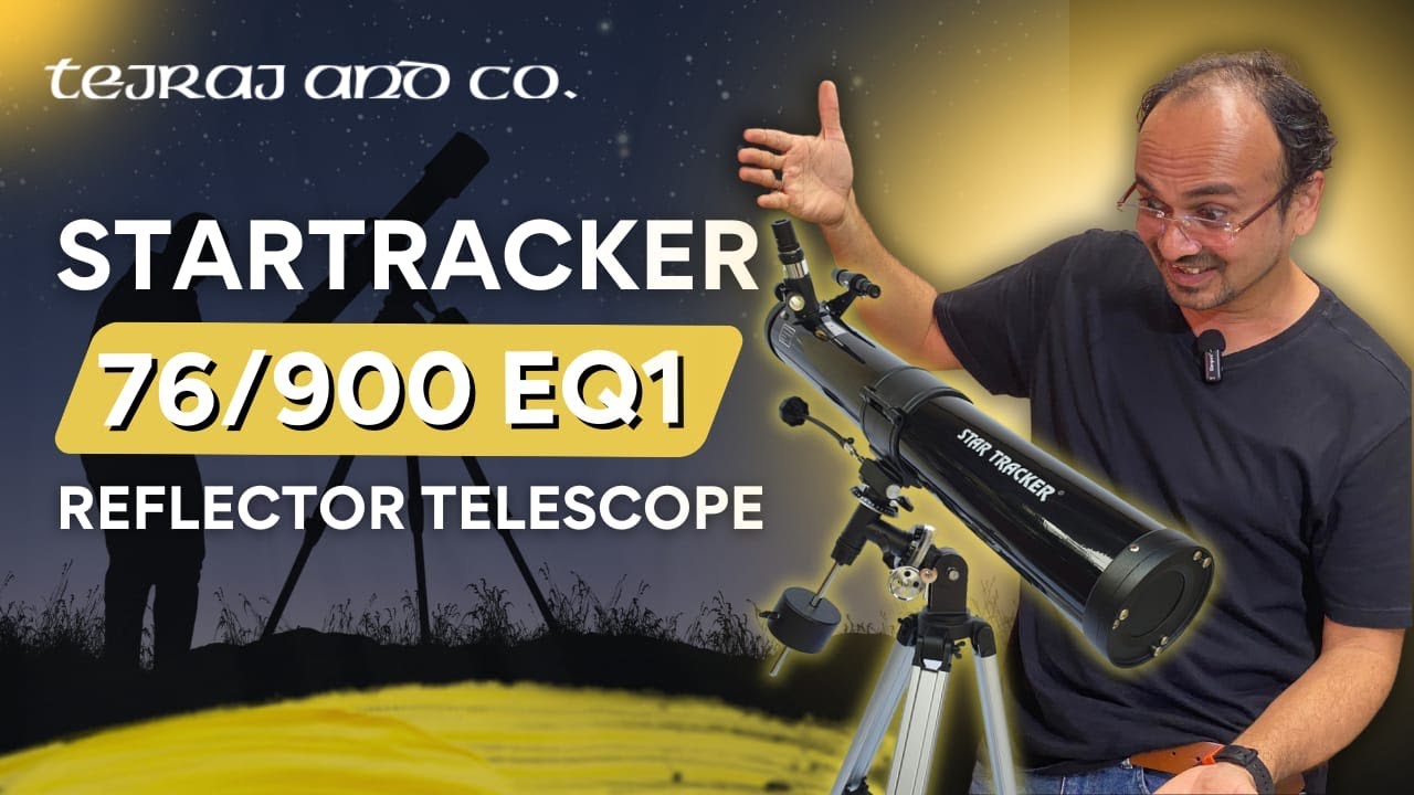 STAR TRACKER 76/900 EQ1 Reflector Telescope Unboxing | Best Budget Telescope for Beginners?