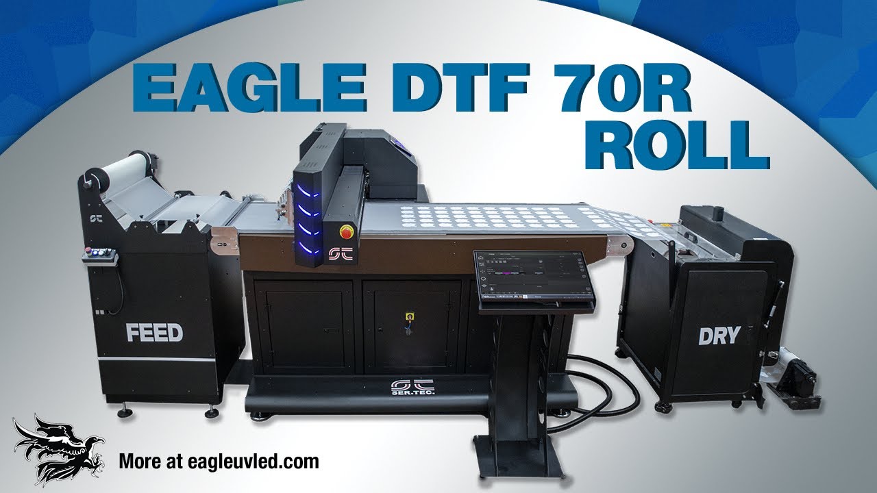 Eagle DTF 70R: Exceptional DTF Printing Performance!