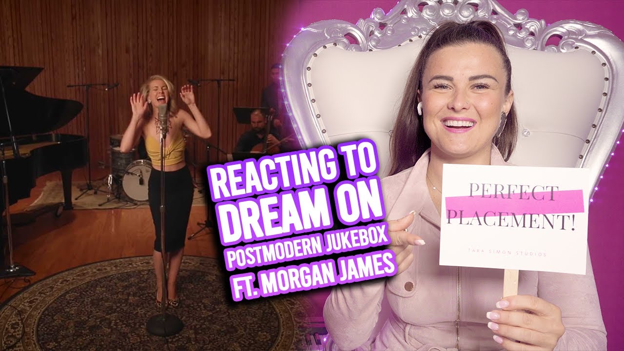 Реакция преподавателя вокала на Dream On — Postmodern Jukebox при участии Моргана Джеймса (кавер ...