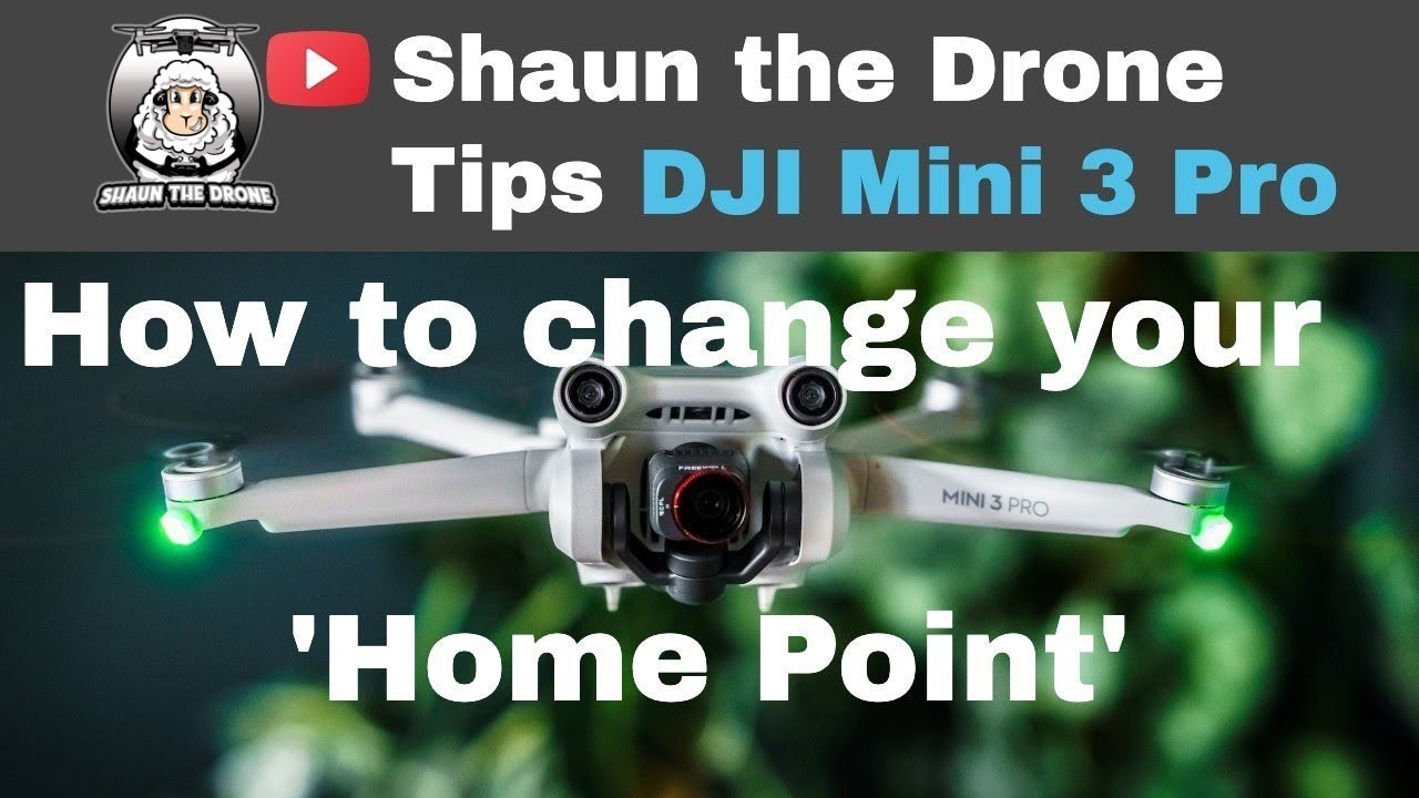 DJI Mini 3 Pro How to change your Home Point #shaunthedrone