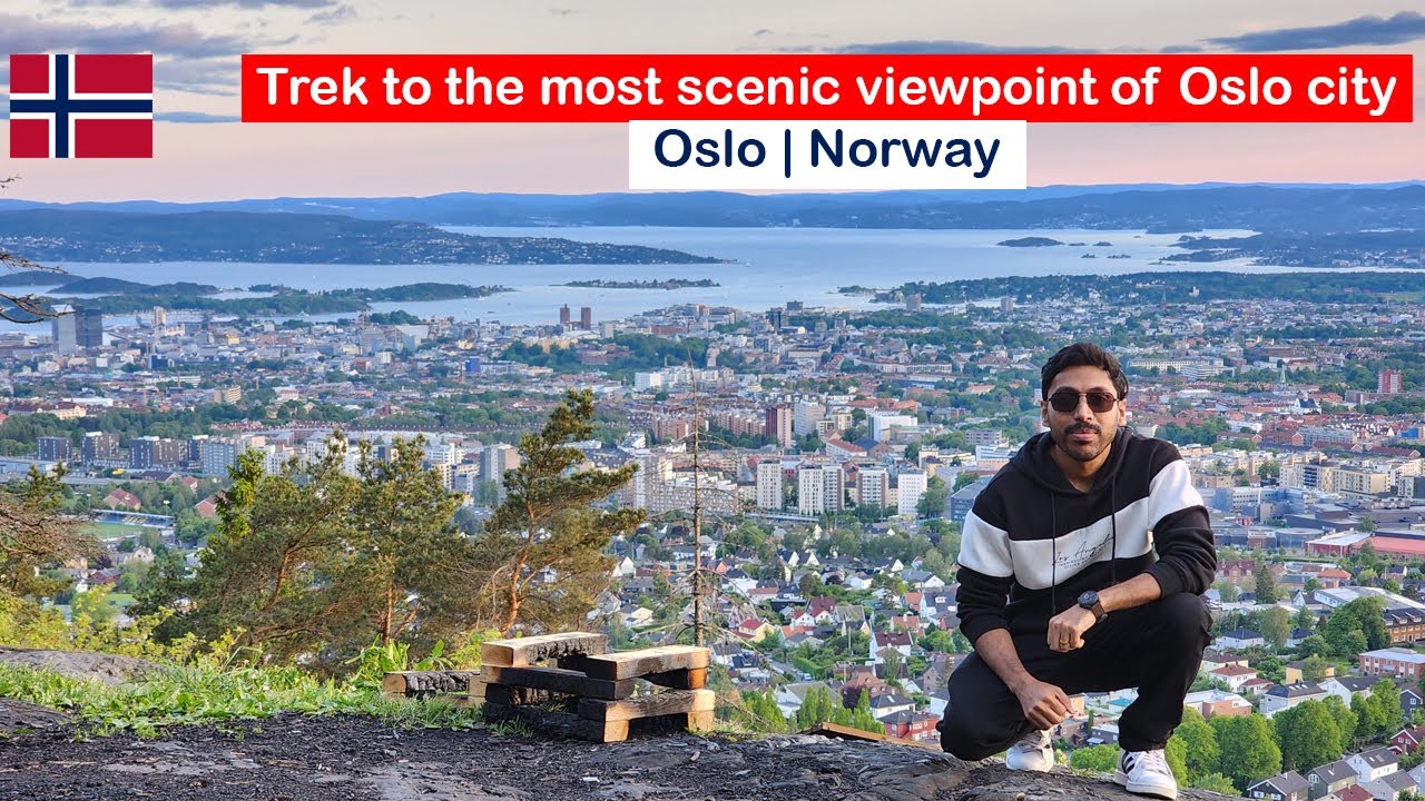 Trekking to the most scenic view point of Oslo City | Norway | Malayalam vlog | Day 1