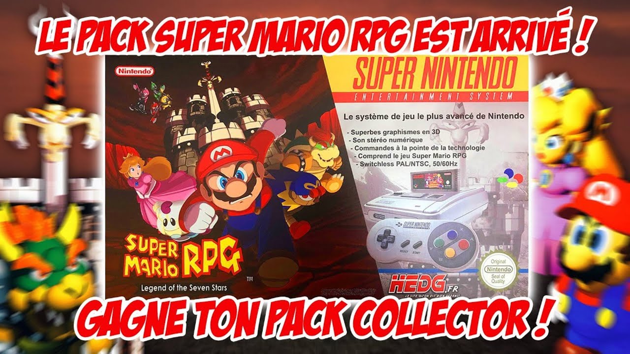 Pr&eacute;sentation du second Pack Hedg.fr : Super Mario RPG