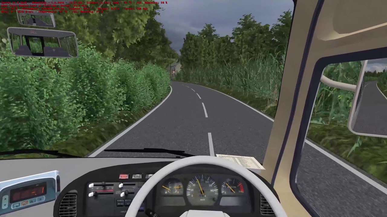 【OMSI】《平均紅頂駕駛》Toyota Coaster @ Smarden