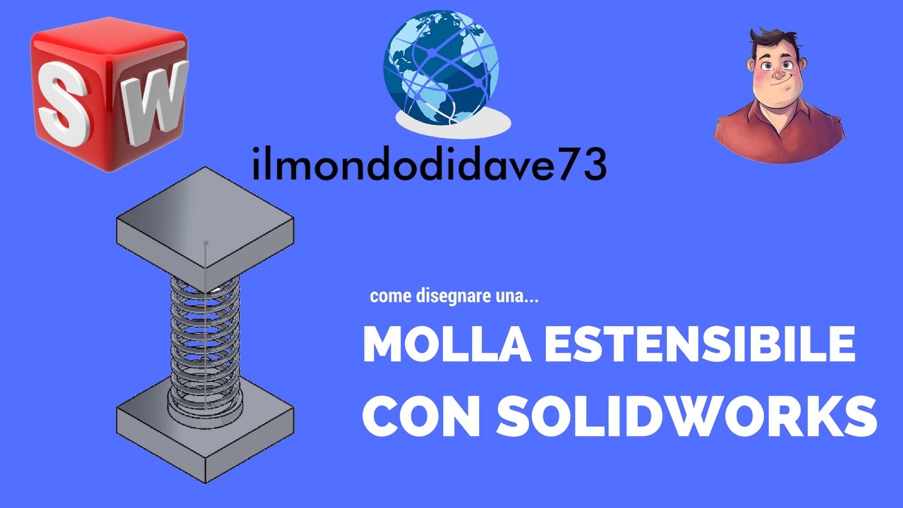 Molla a compressione - Solidworks Italiano - Tutorial #106#