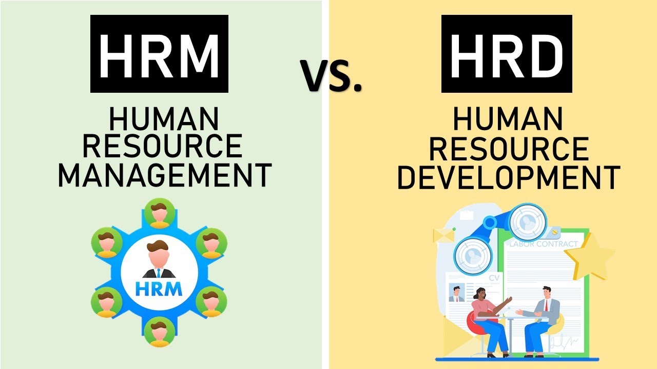 Difference Between Human Resource Management (HRM) and Human Resource Development (HRD)