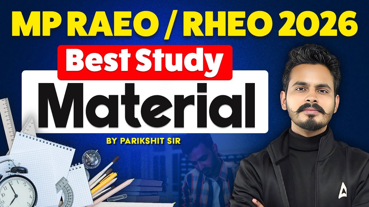 MPRAEO/RHEO 2026 | Best Study Material | BY PARIKSHIT SIR