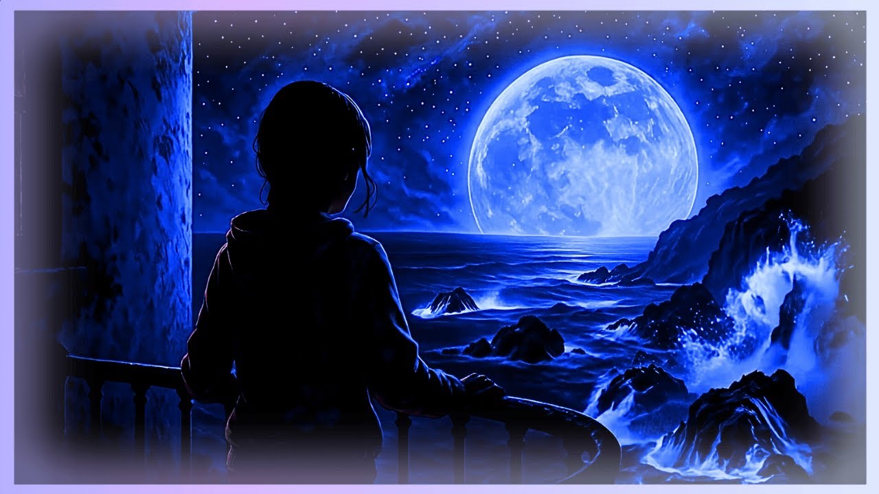 Fantasy Coastal Night 🌙 | Lighthouse Watch Over Glowing Seas