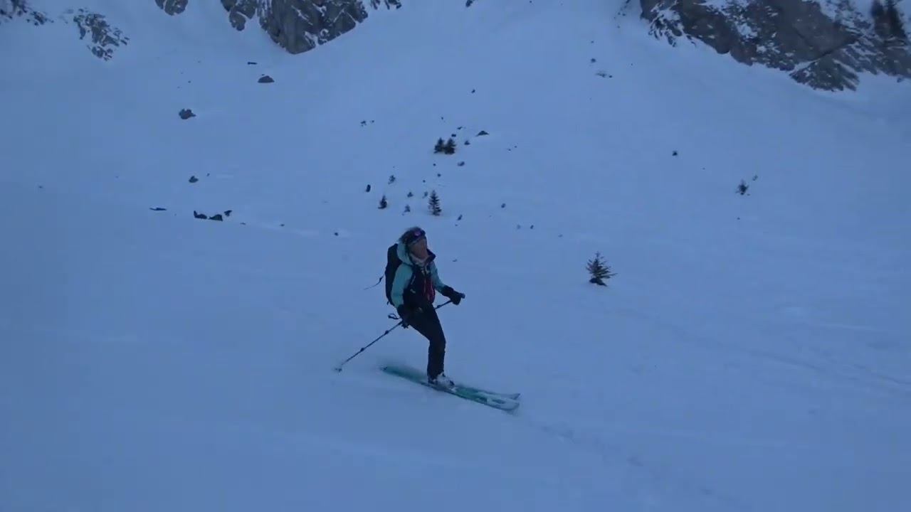 Rocher à Pointes 2239m Skitour Nordwest Couloir 20.Januar 2026