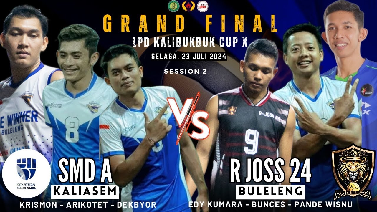 🔴 LIVE GRAND FINAL | SMD A (Krismon AriKotet Andika) VS R-JOSS24 (PandeWisnu EdyKumara Bunces)