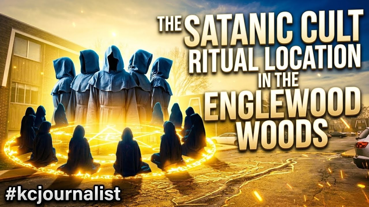 The Satanic Cult Ritual Location In The Englewood Woods On Waukomis Dr. 