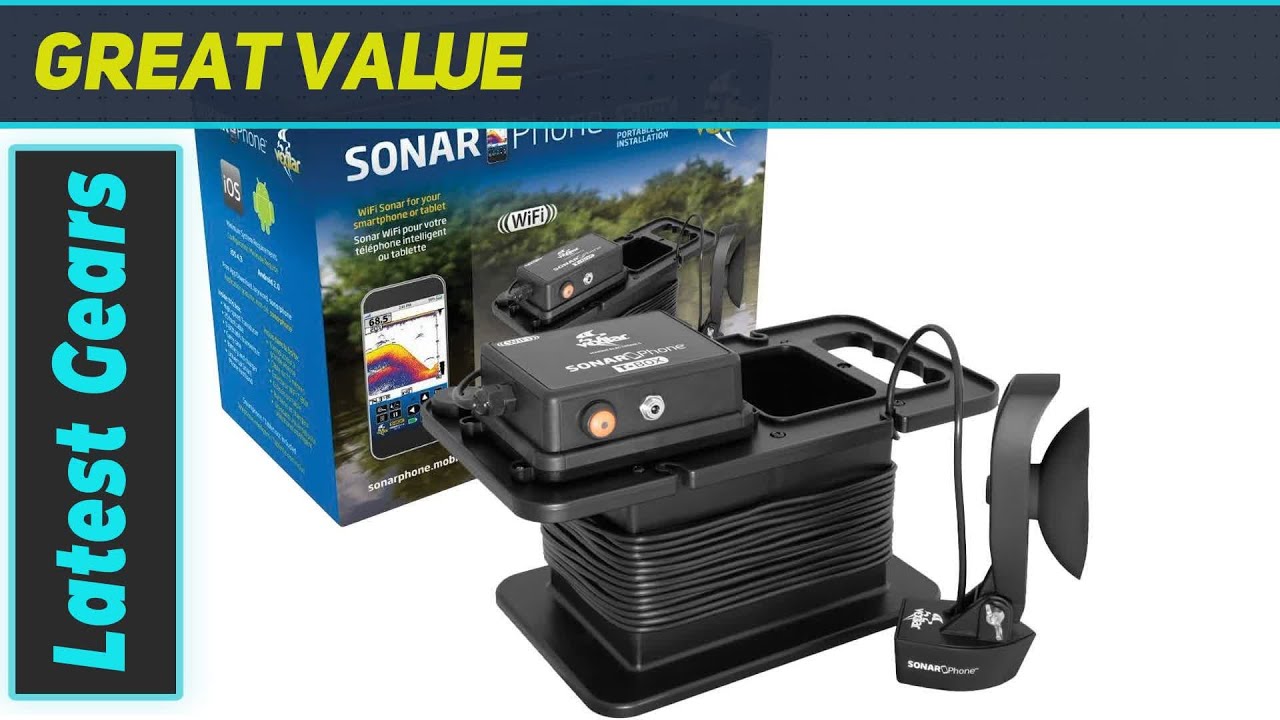 Vexilar SP300 T-Box Smartphone Fish Finder: Explore the Depths!