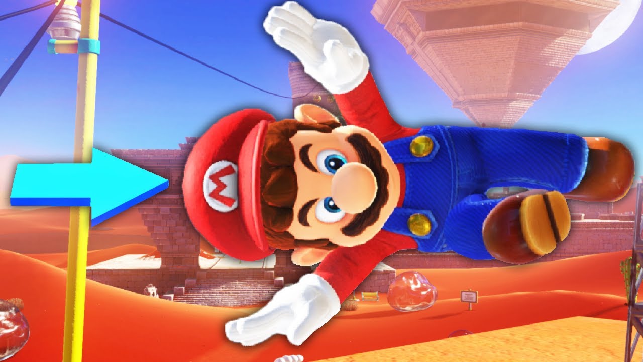 Mario Odyssey but I messed up the gravity