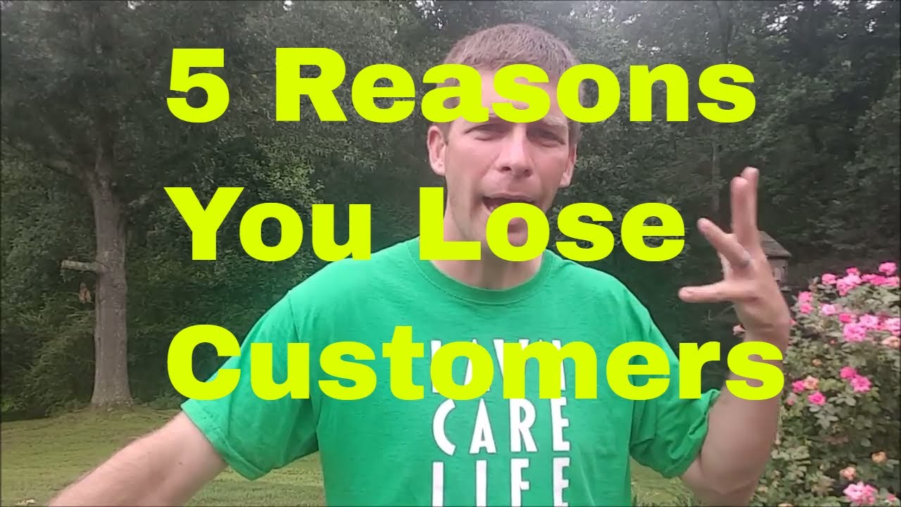 5 Reasons a lawn care business may lose a customer