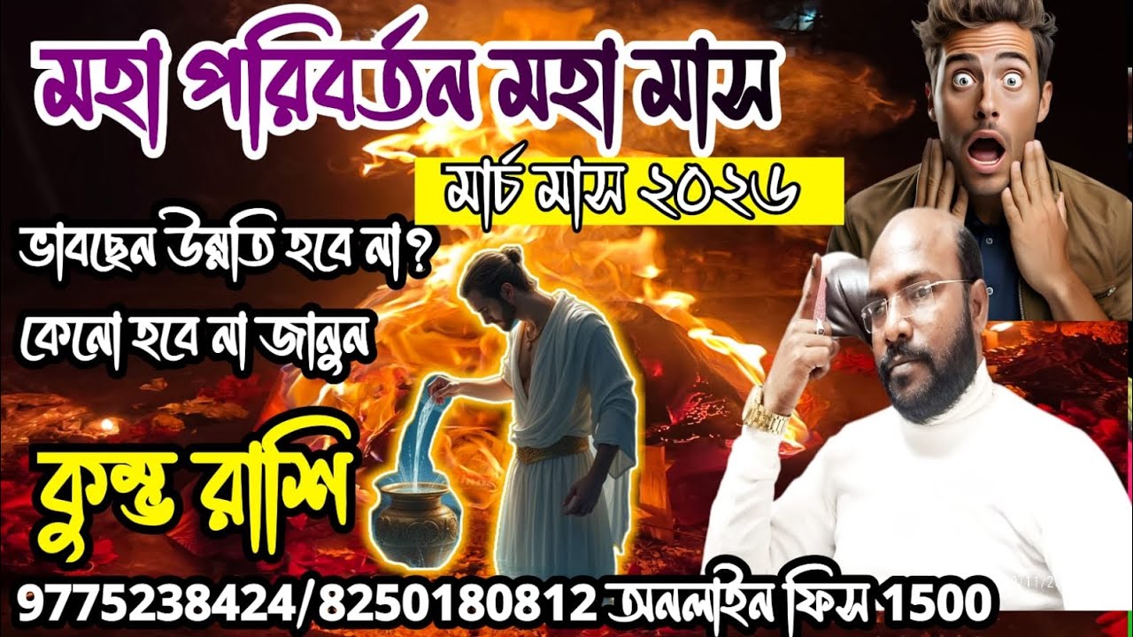 কুম্ভ রাশি #aquarius মহাপরির্বতন @Astrosubratashastri09 